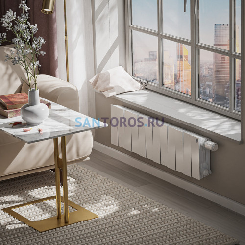 Радиатор Royal Thermo 200 х 12 секций PianoForte Bianco Traffico VD биметаллический секционный НС-1345993
